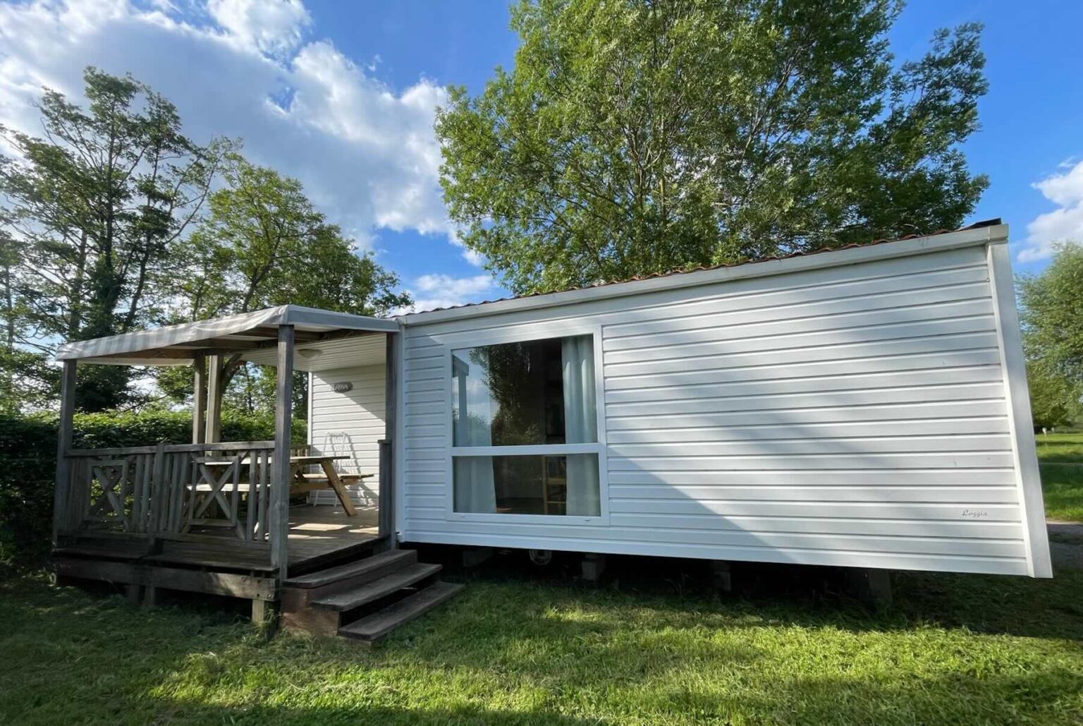 Mobile home Loggia